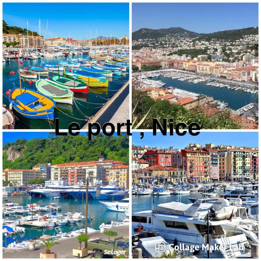 Studio Nice Centre Garibaldi Port Plage Luaran gambar