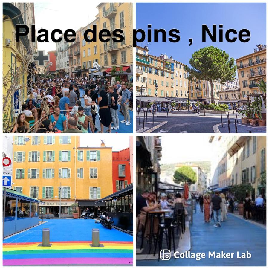 Studio Nice Centre Garibaldi Port Plage Luaran gambar