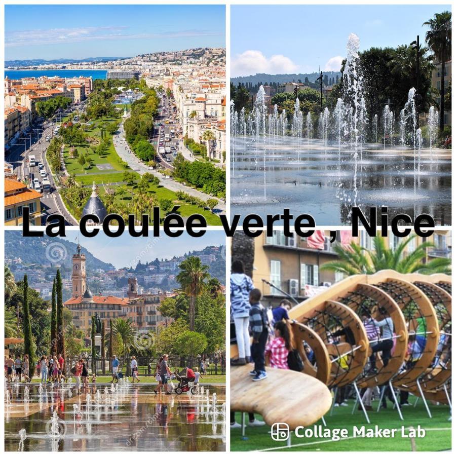 Studio Nice Centre Garibaldi Port Plage Luaran gambar