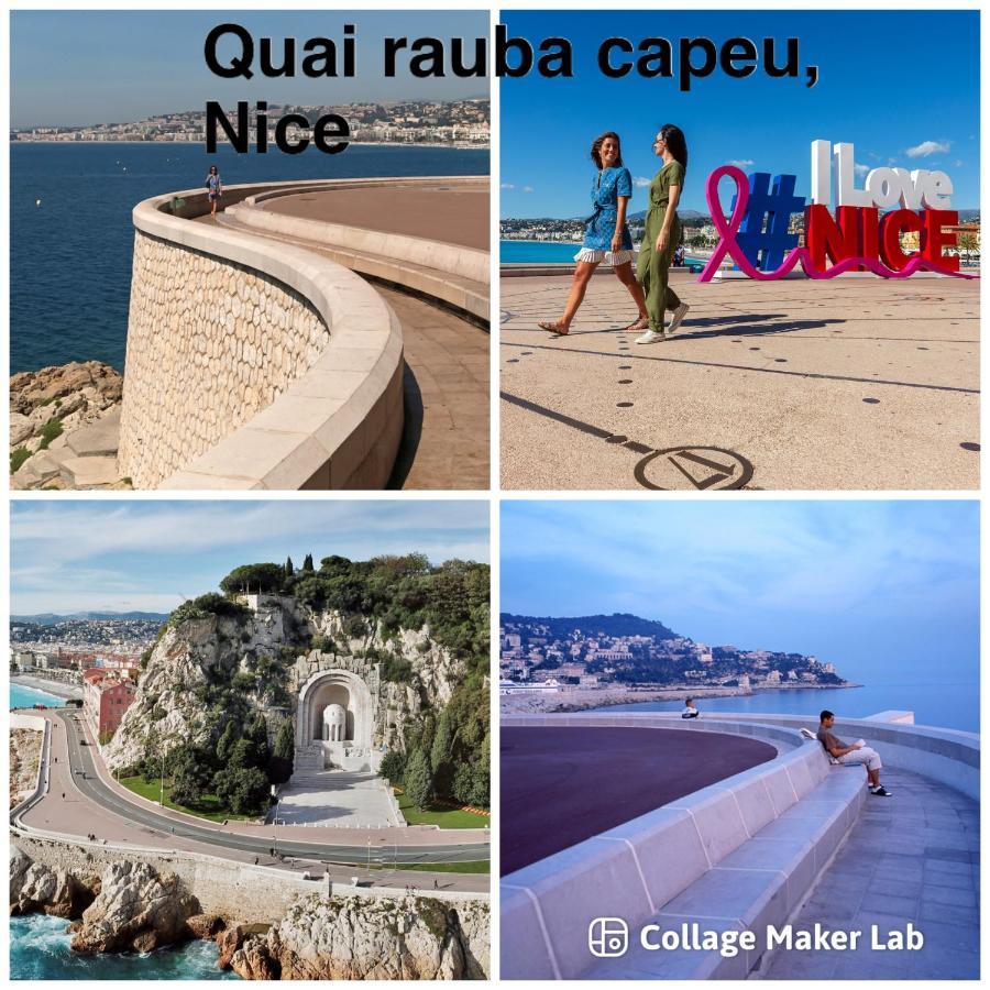 Studio Nice Centre Garibaldi Port Plage Luaran gambar